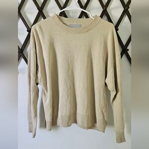 Modern Citizen Beige Crewneck Sweater